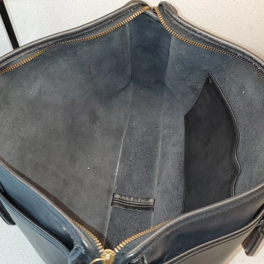 USA 🇺🇸 Vintage COACH Briefcase/Messenger leather bag (Unisex)